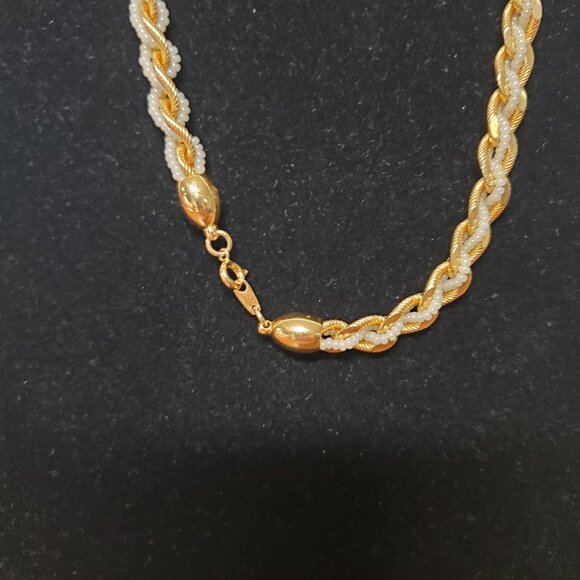 Womens Jewelry Gold Colored Rope Chain 24" Necklace - Picture 3 of 3